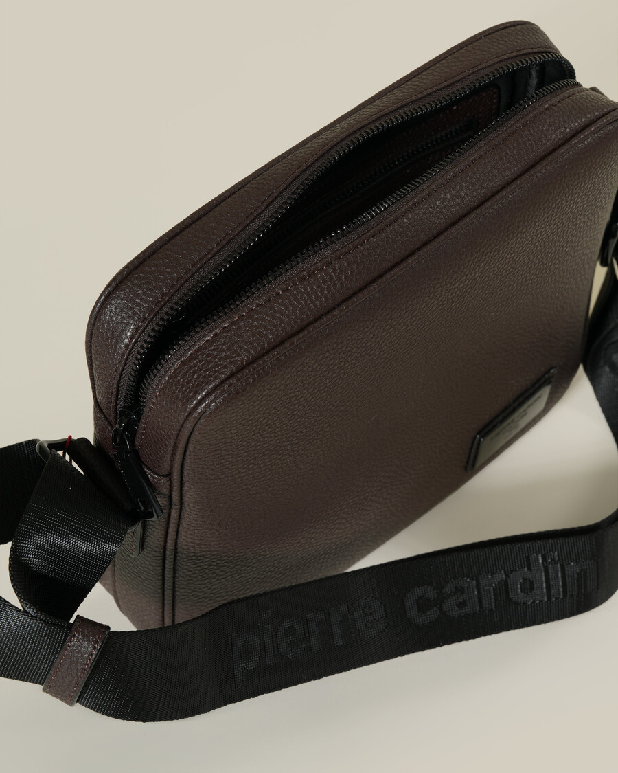 bolso bandolera de cuero