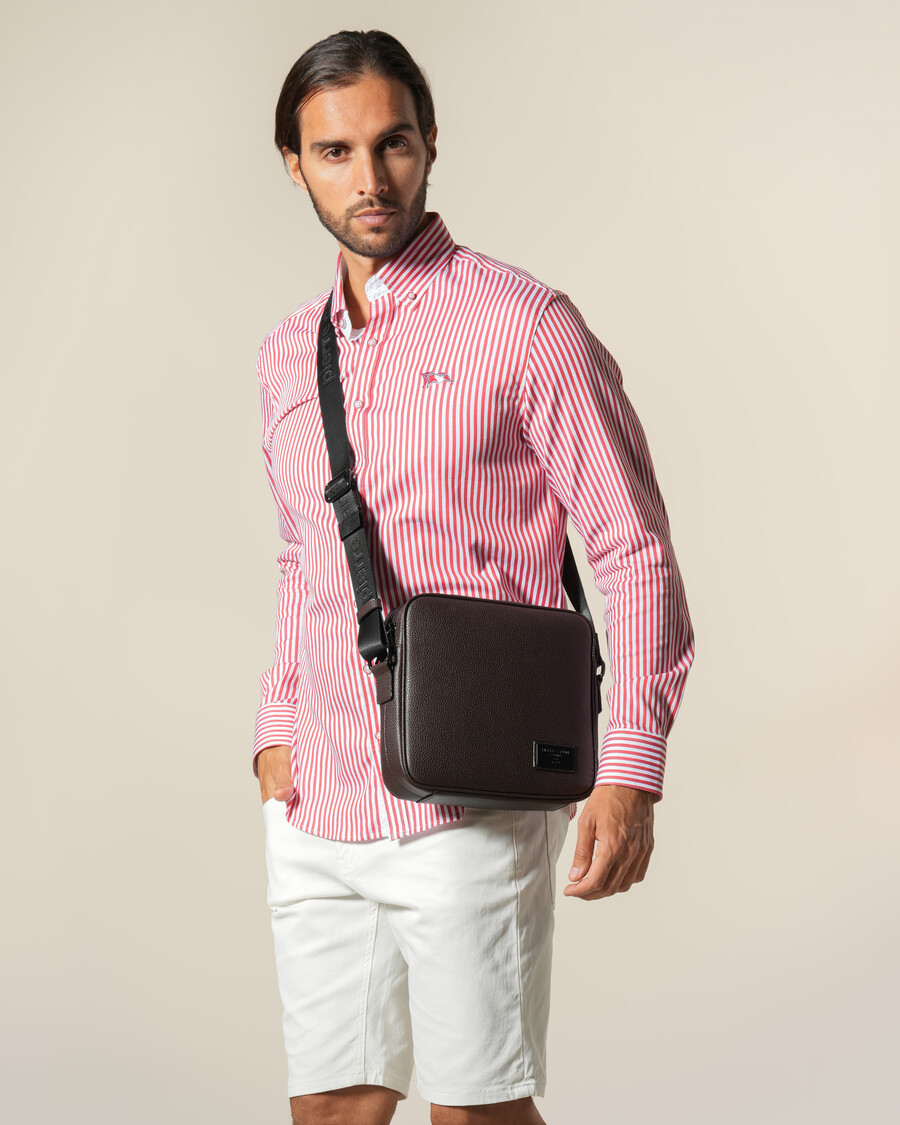 bolso bandolera de cuero