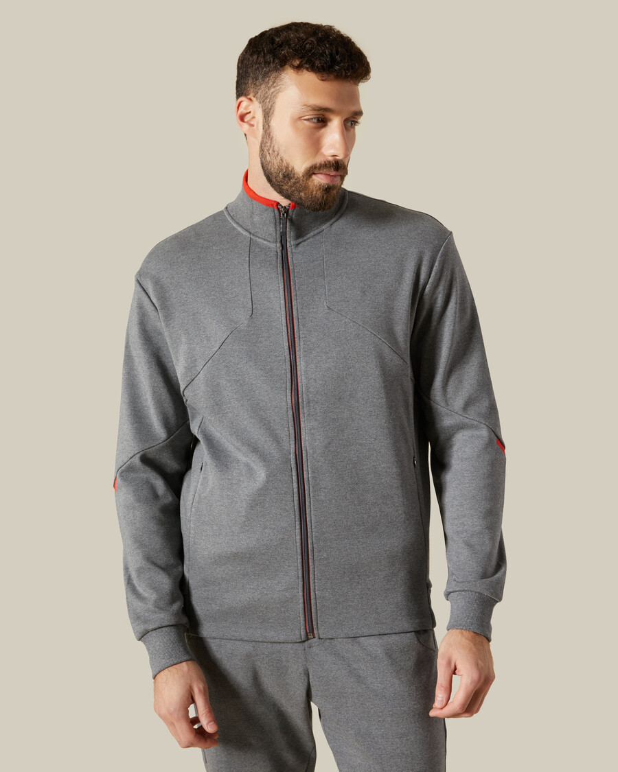chaqueta deportiva de dos tonos