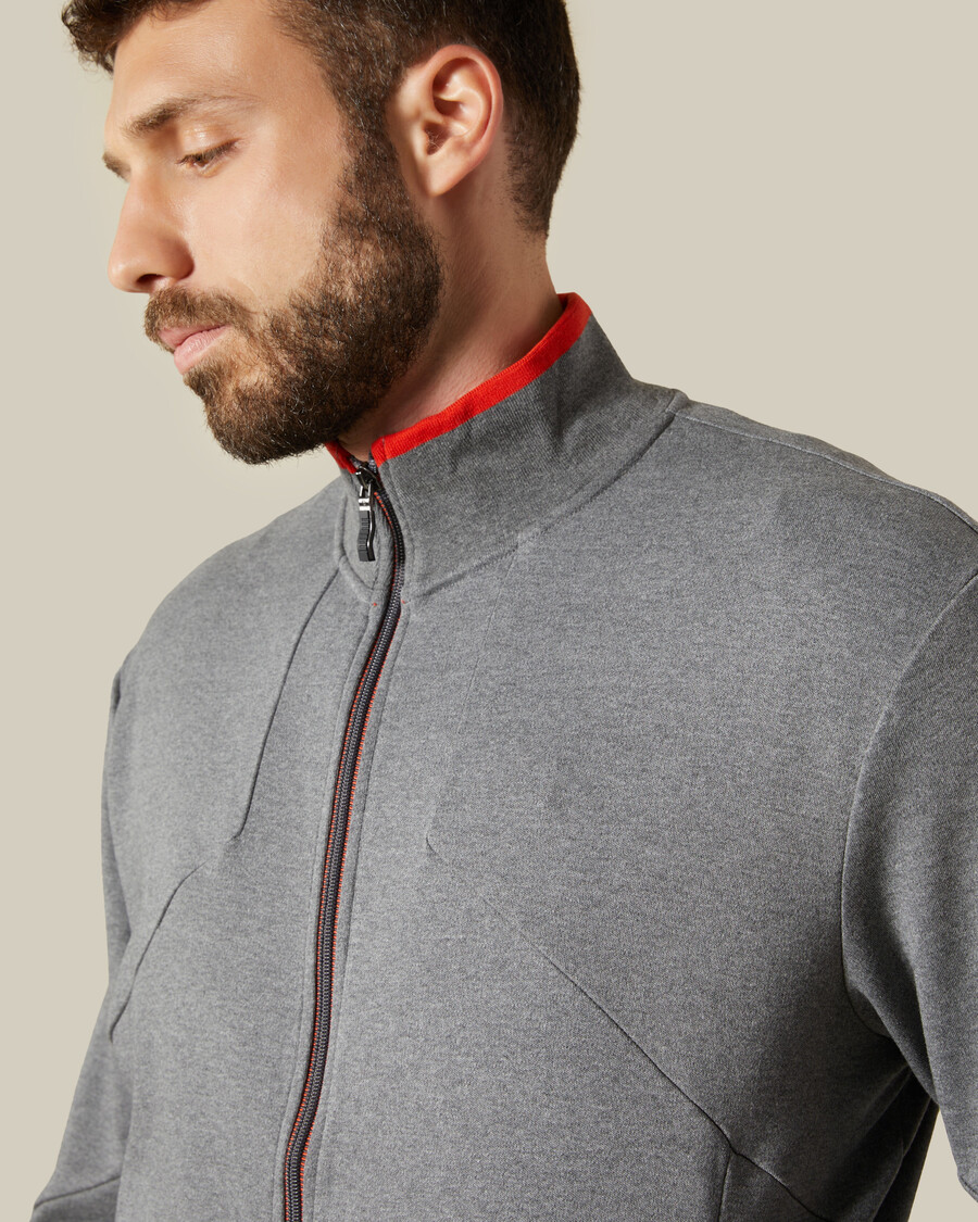 chaqueta deportiva de dos tonos