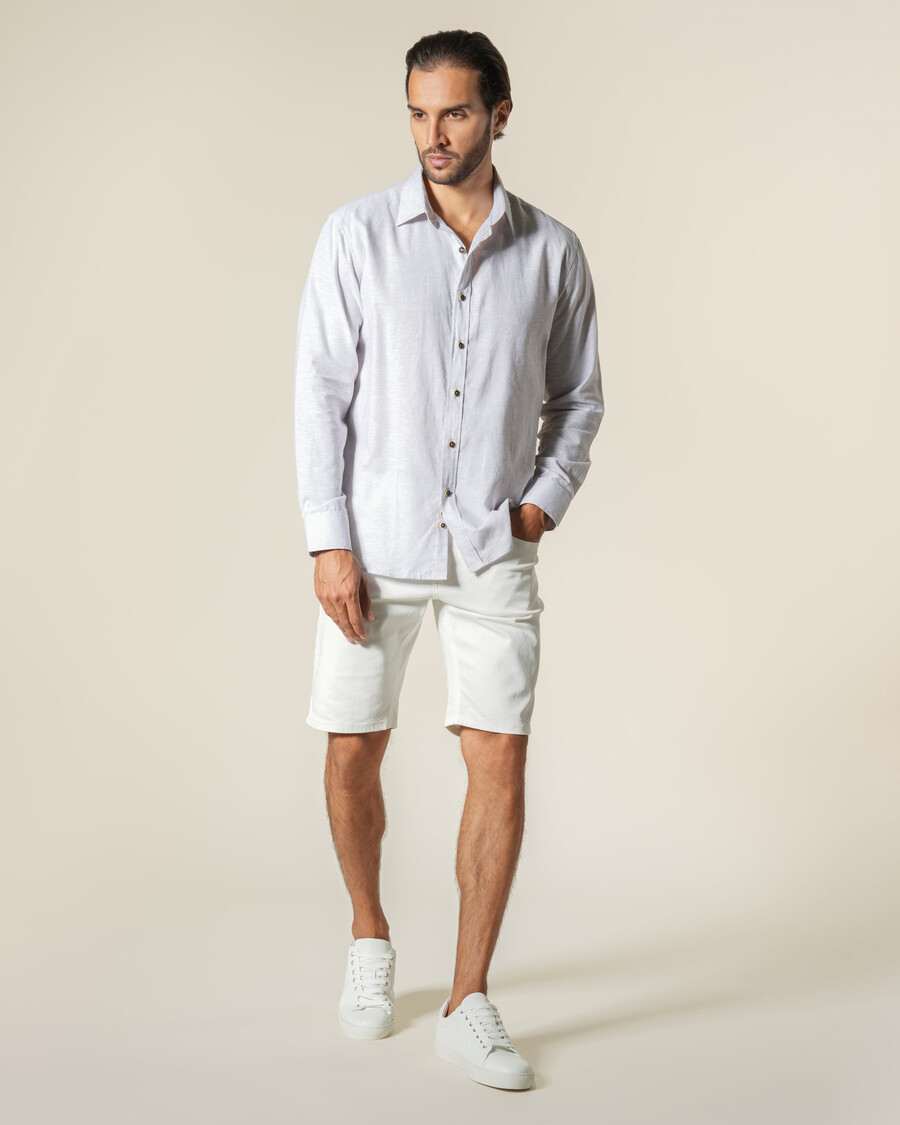 bermudas vaqueras con parche metálico