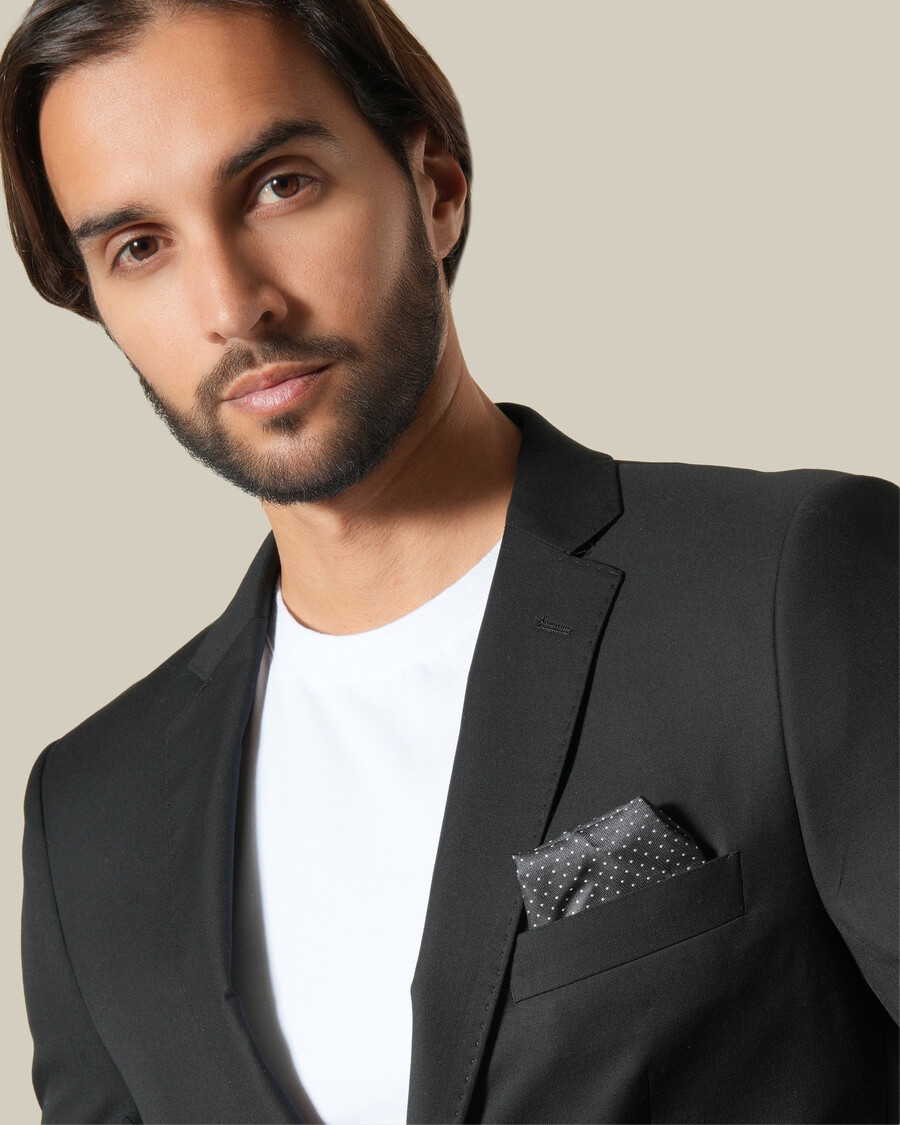 chaqueta de traje de un solo pecho