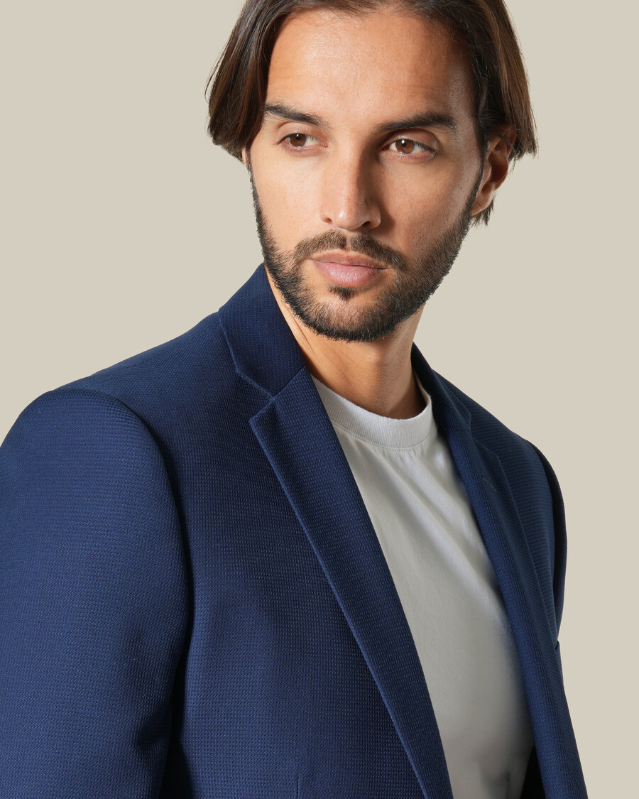 chaqueta de traje de un solo pecho
