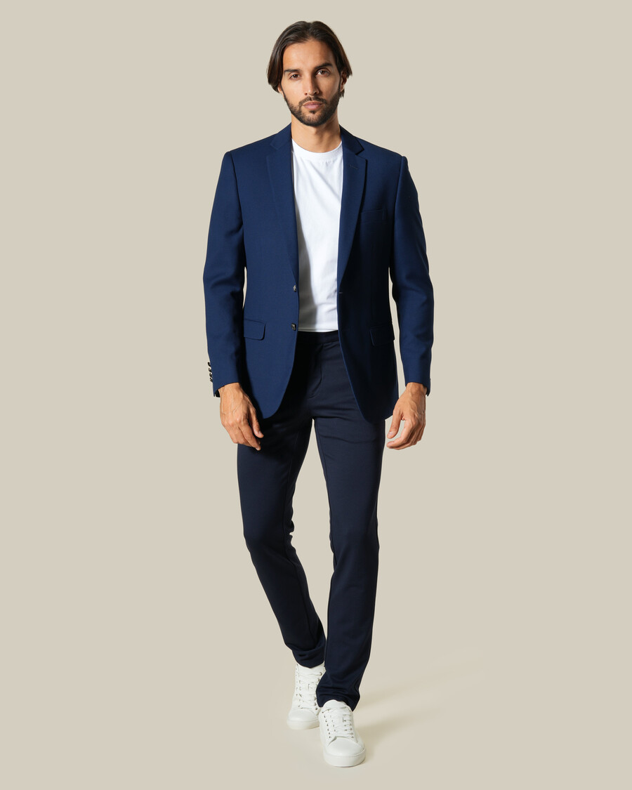 chaqueta de traje de un solo pecho