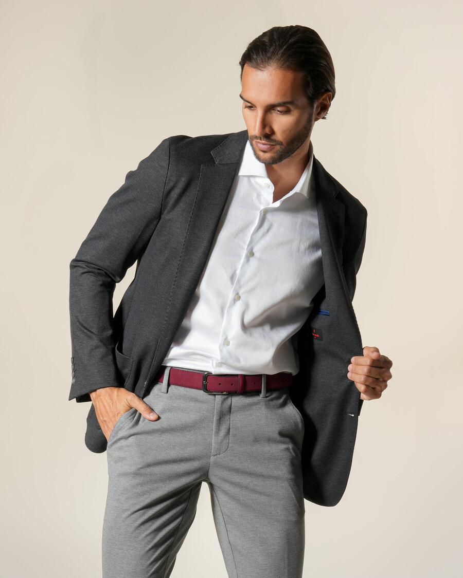 chaqueta de traje de corte entallado